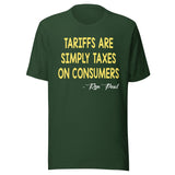 Tariffs Are Simply Taxes On Consumers Ron Paul Shirt