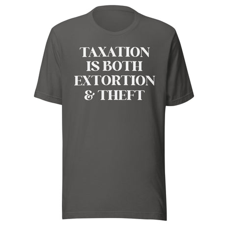 Taxation is Both Extortion And Theft Shirt
