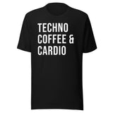 Techno Coffee and Cardio Gym Shirt