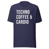 Techno Coffee and Cardio Gym Shirt