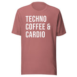 Techno Coffee and Cardio Gym Shirt