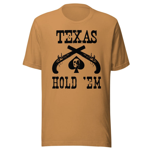 Texas Hold 'em Dueling Pistols Shirt