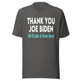 Thank You Joe Biden Shirt