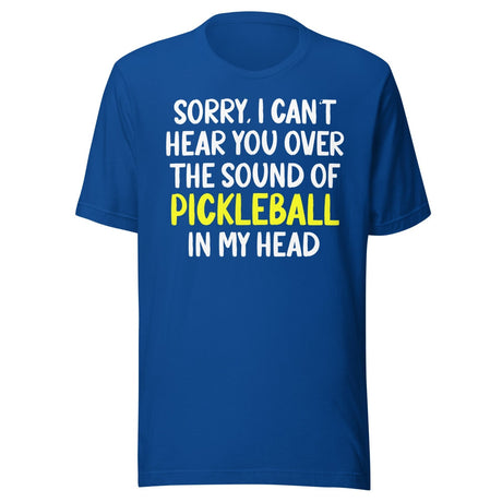 The Sound of Pickleball In My Head Shirt