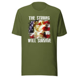 The Strong Will Survive American Pit Bull Shirt
