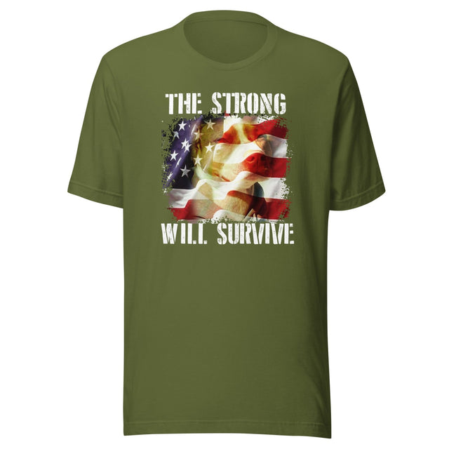 The Strong Will Survive American Pit Bull Shirt