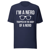 Trapped In The Body Of A Nerd Shirt