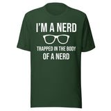 Trapped In The Body Of A Nerd Shirt