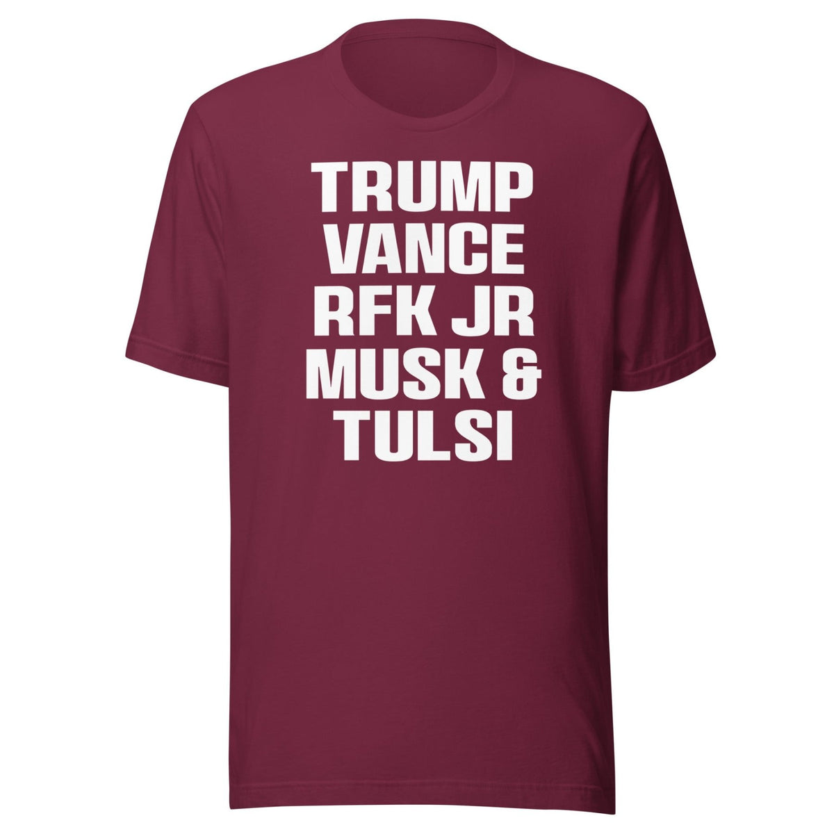 Trump Vance RFK Jr Musk And Tulsi Shirt – Tee Shop USA