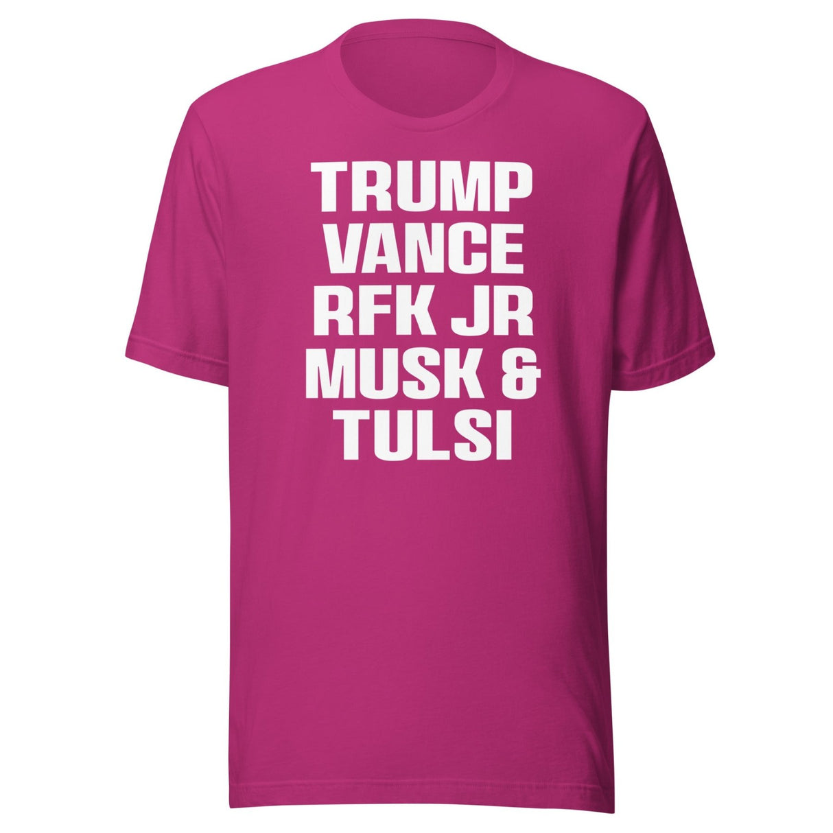 Trump Vance RFK Jr Musk And Tulsi Shirt