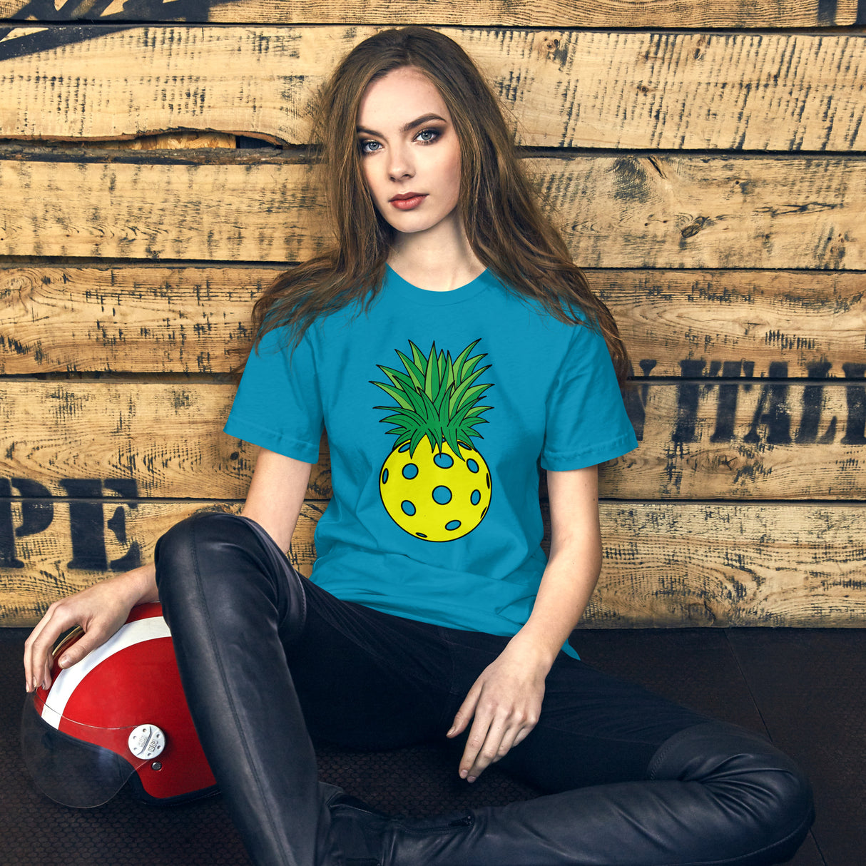 Pickleball Pineapple Women's Shirt