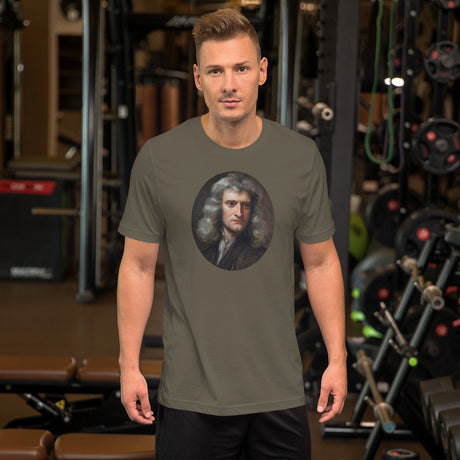 Isaac Newton Portrait Men's Shirt