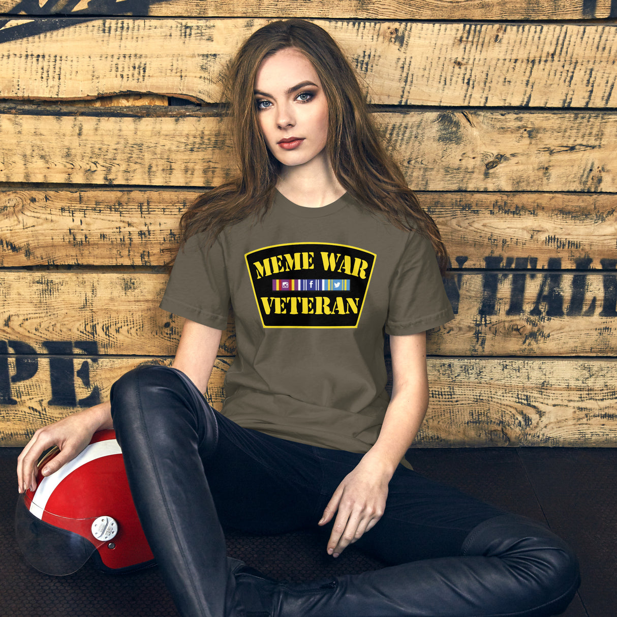 Meme War Veteran Women's Shirt