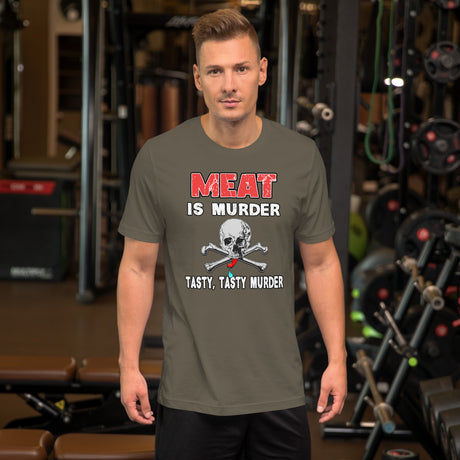 Meat is Tasty Tasty Murder Men's Shirt