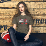 All In Poker Suits Women's Shirt