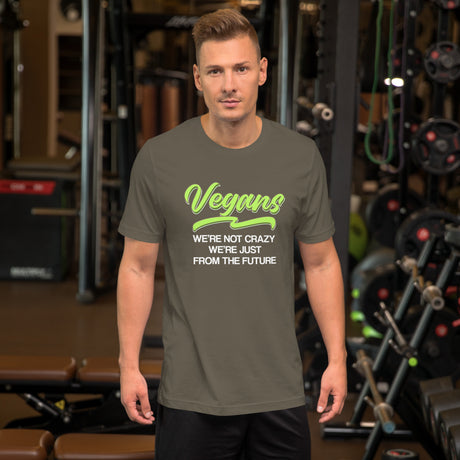 Vegans Are From The Future Men's Shirt