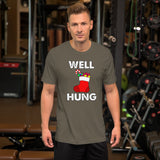 Well Hung Christmas Men's Shirt