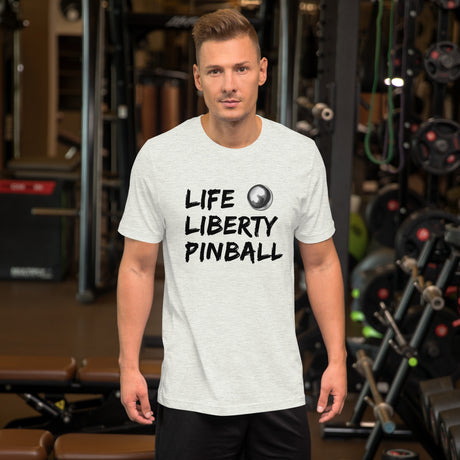 Life Liberty Pinball Men's Shirt