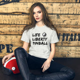 Life Liberty Pinball Women's Shirt