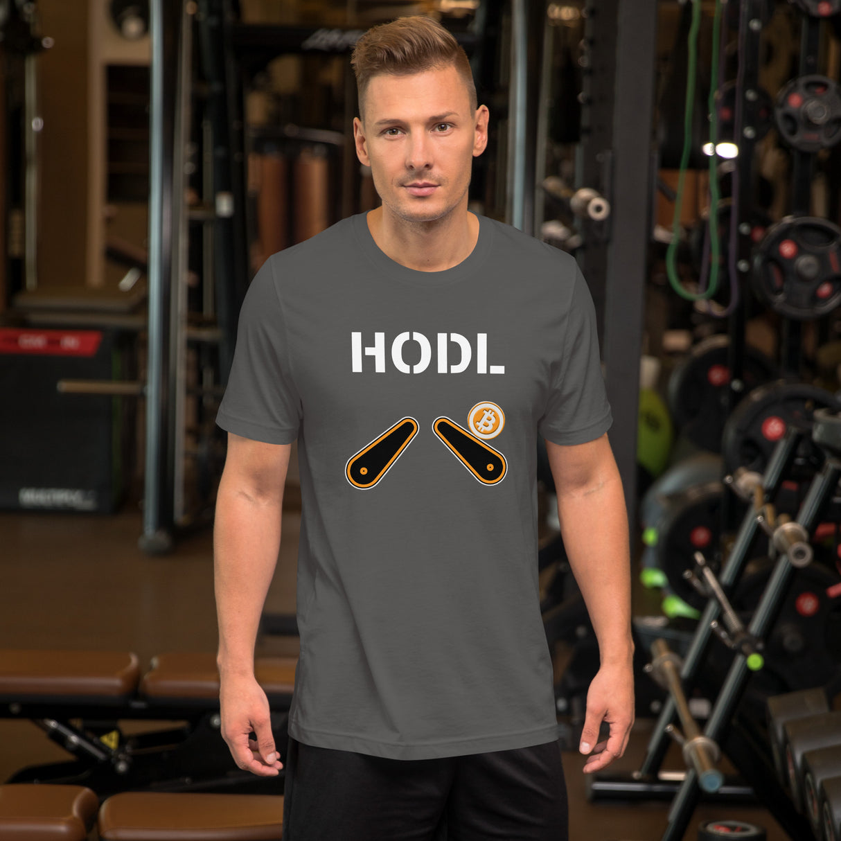 Bitcoin Hodl Pinball Men's Shirt