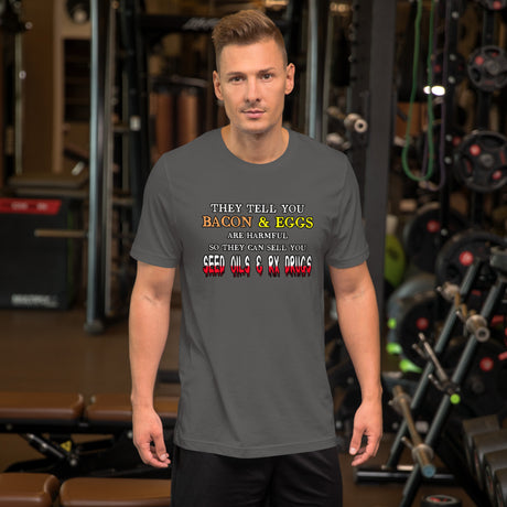 Bacon and Eggs Are Not Harmful Men's Shirt