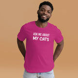 Ask Me About My Cats Men's Shirt