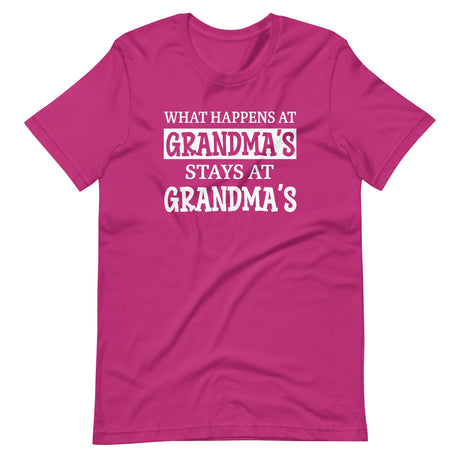 What Happens at Grandma's Stays at Grandma's Shirt