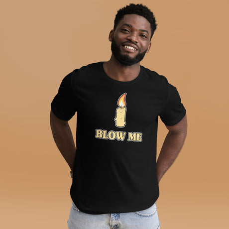 Blow Me Candle Men's Shirt