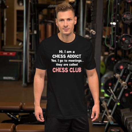 Chess Addict Chess Club Men's Shirt