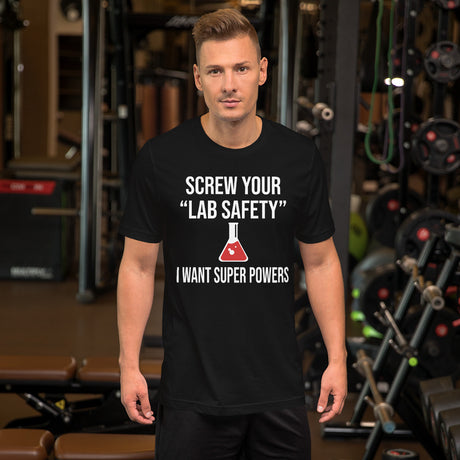 Lab Safety Super Powers Men's Shirt