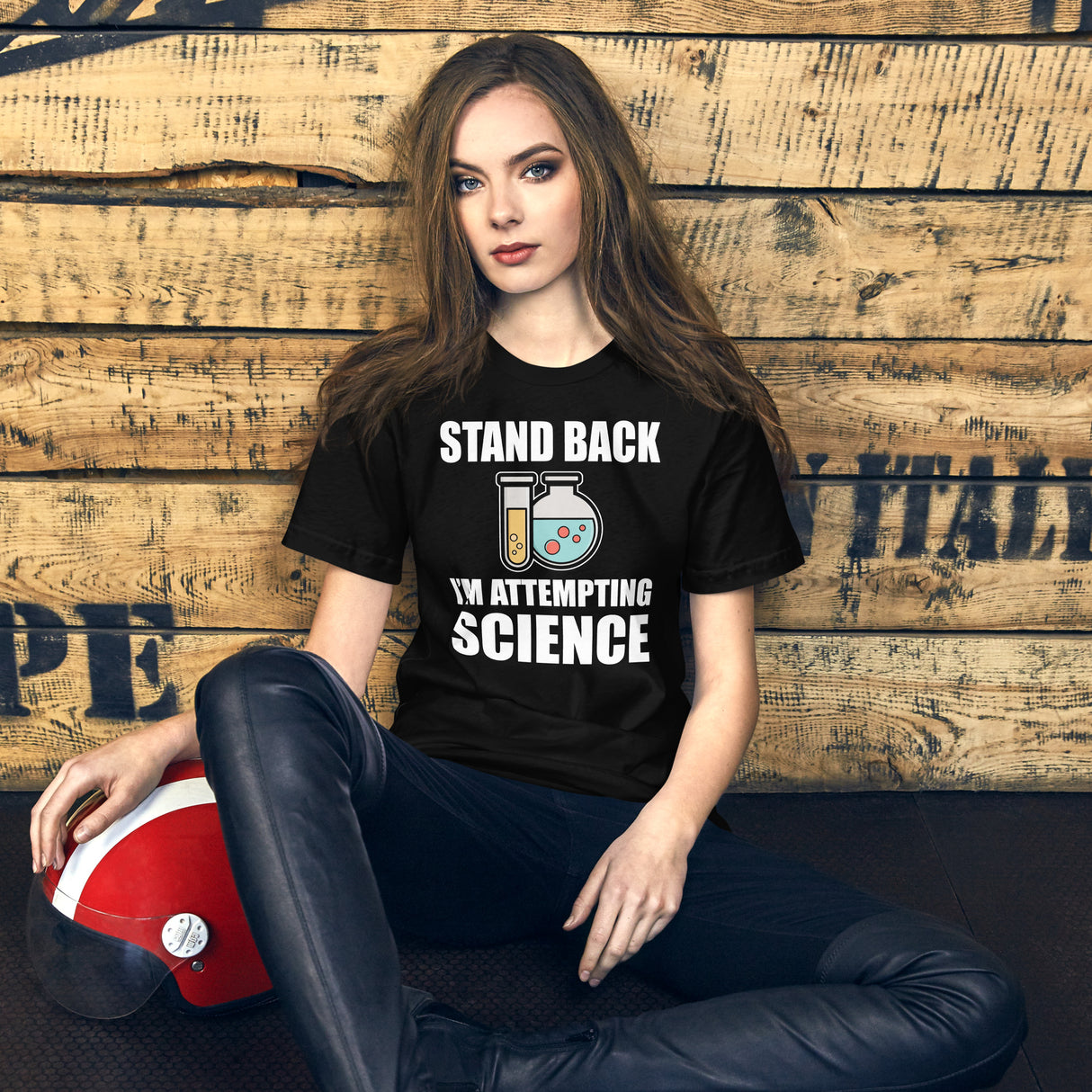 Stand Back I'm Attempting Science Women's Shirt