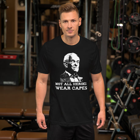 Ron Paul Not All Heroes Wear Capes Men's Shirt
