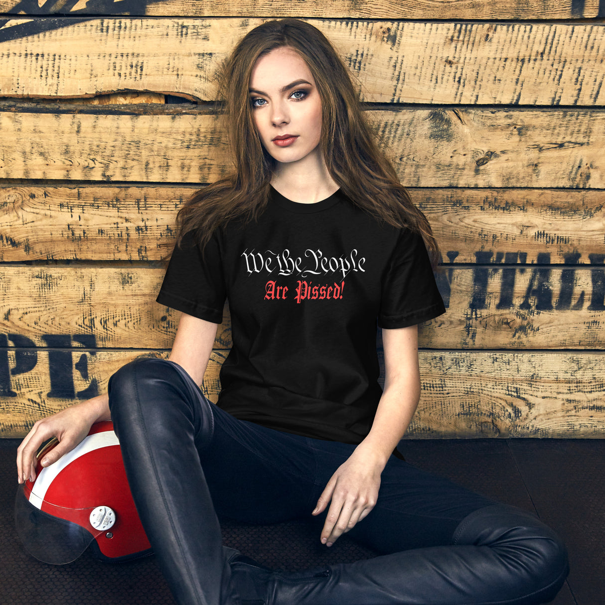 We The People Are Pissed Women's Shirt