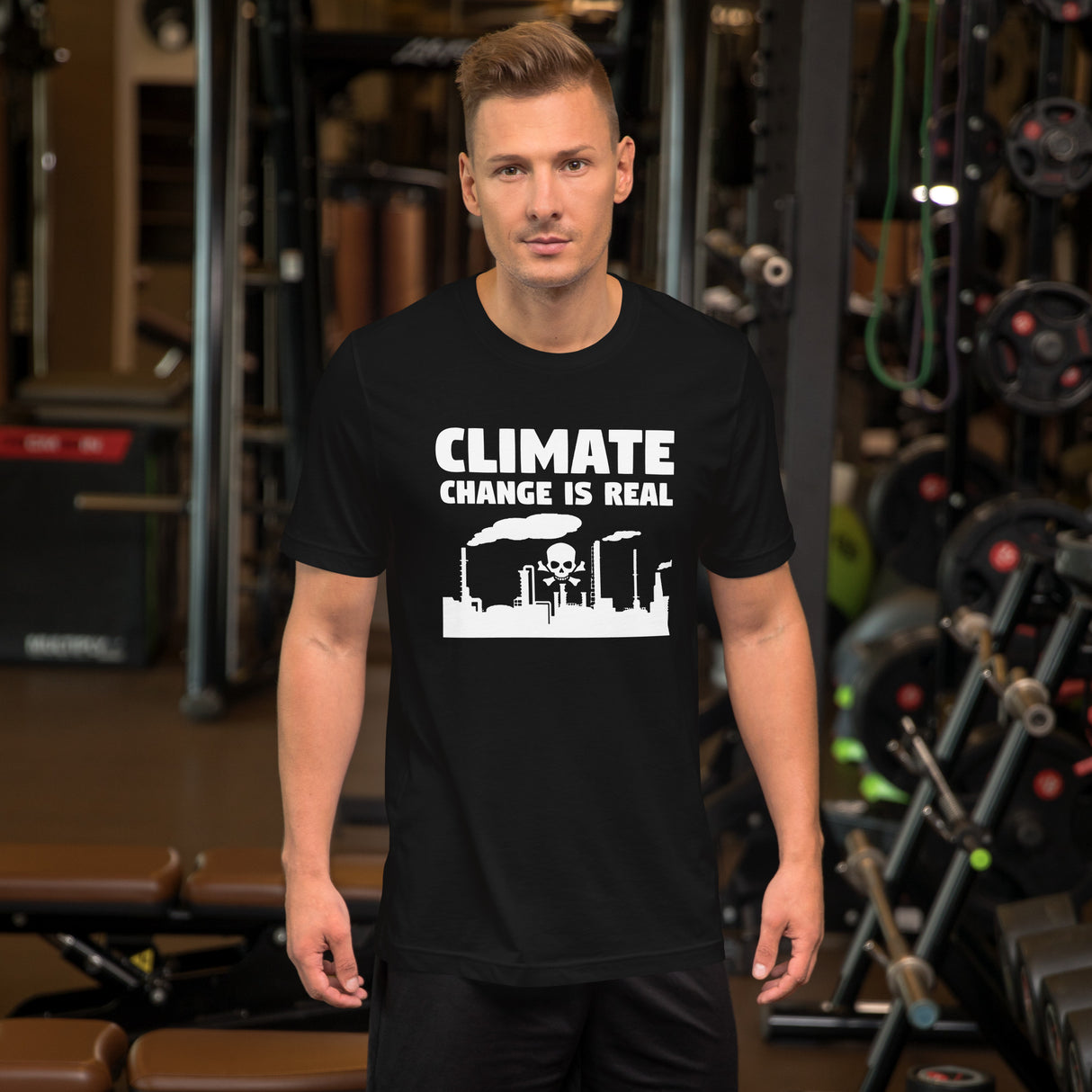 Climate Change is Real Men's Shirt