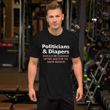 Politicians And Diapers Men's Shirt