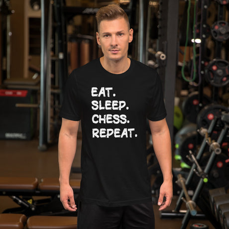 Eat Sleep Chess Repeat Men's Shirt