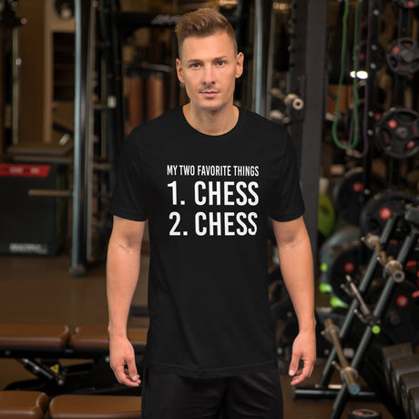 My Two Favorite Things Chess Men's Shirt