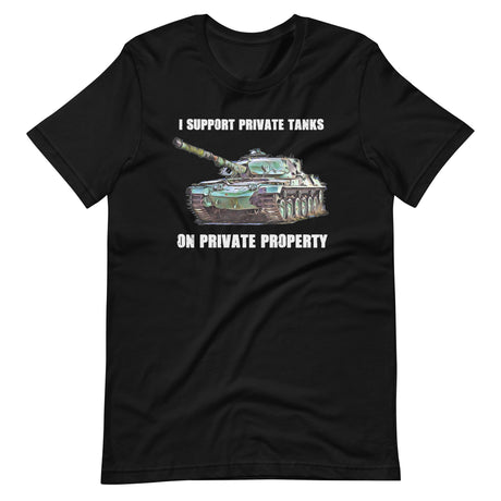 I Support Private Tanks Shirt