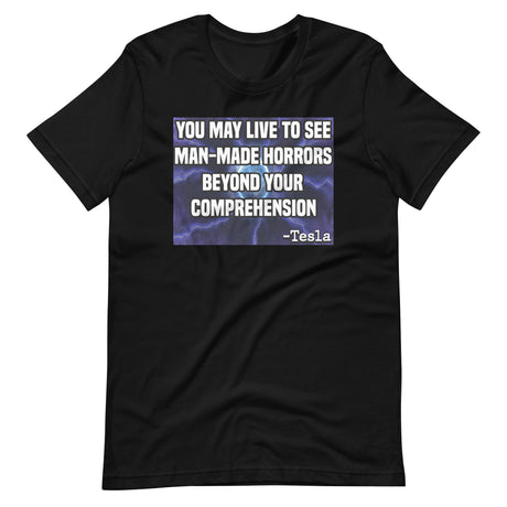 Tesla Man-Made Horrors Shirt