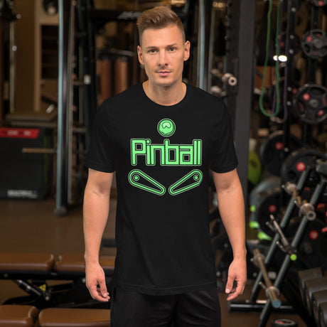 Pinball Neon Sign Men's Shirt