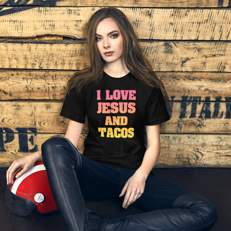 I Love Jesus and Tacos Women's Shirt