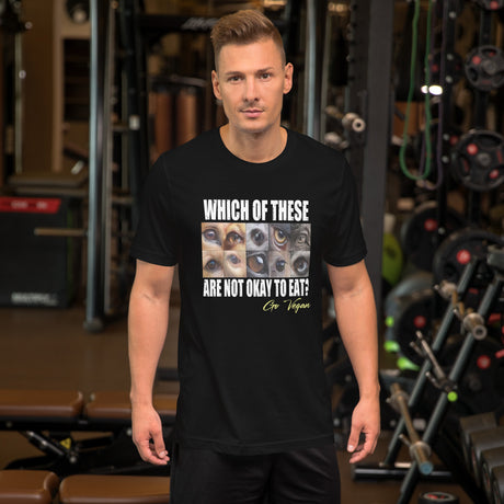 Animal Eyes Go Vegan Men's Shirt