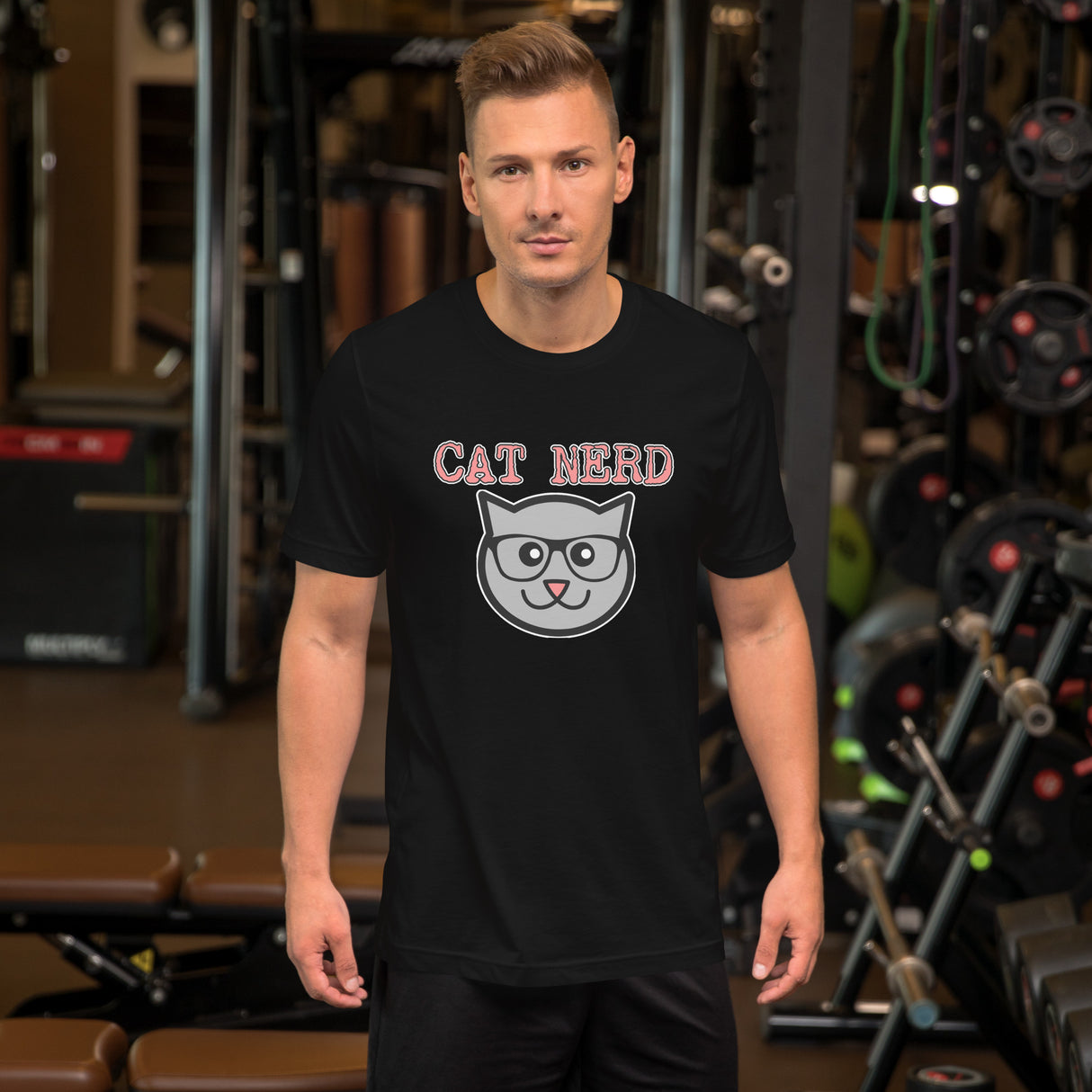 Cat Nerd Men's Shirt