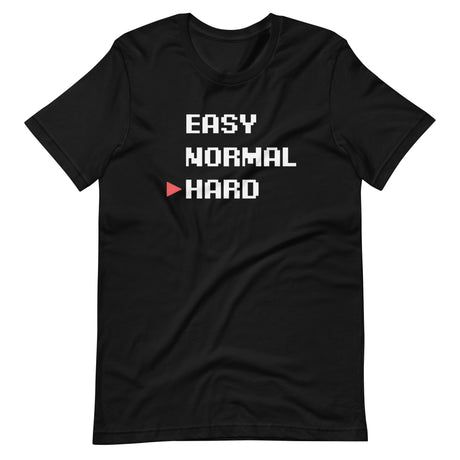 Easy Normal Hard Vintage Gamer Shirt