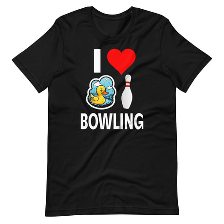 I Love Duckpin Bowling Shirt