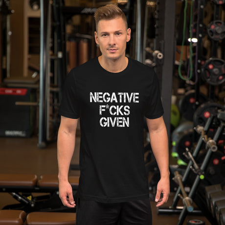 Negative Fucks Given Men's Shirt