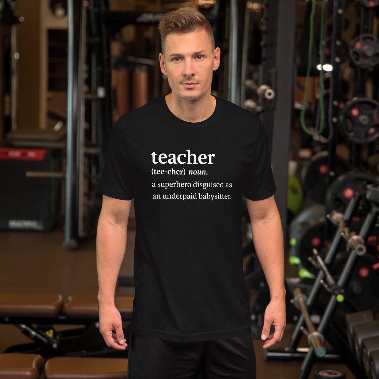 Teacher Definition Underpaid Babysitter Men's Shirt