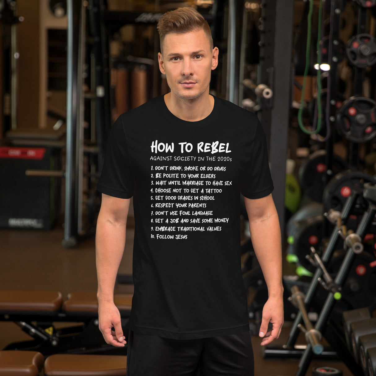 How To Rebel Against Society in The 2020s Men's Shirt
