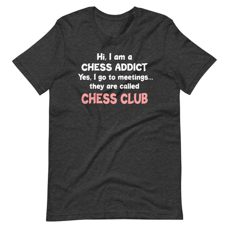 Chess Addict Chess Club Shirt