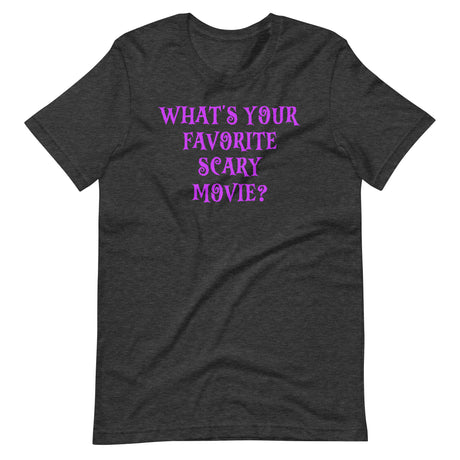 What's Your Favorite Scary Movie? Shirt 